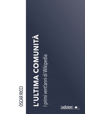 cover image of L'ultima comunità